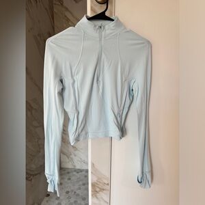 Lululemon Cropped Half Zip